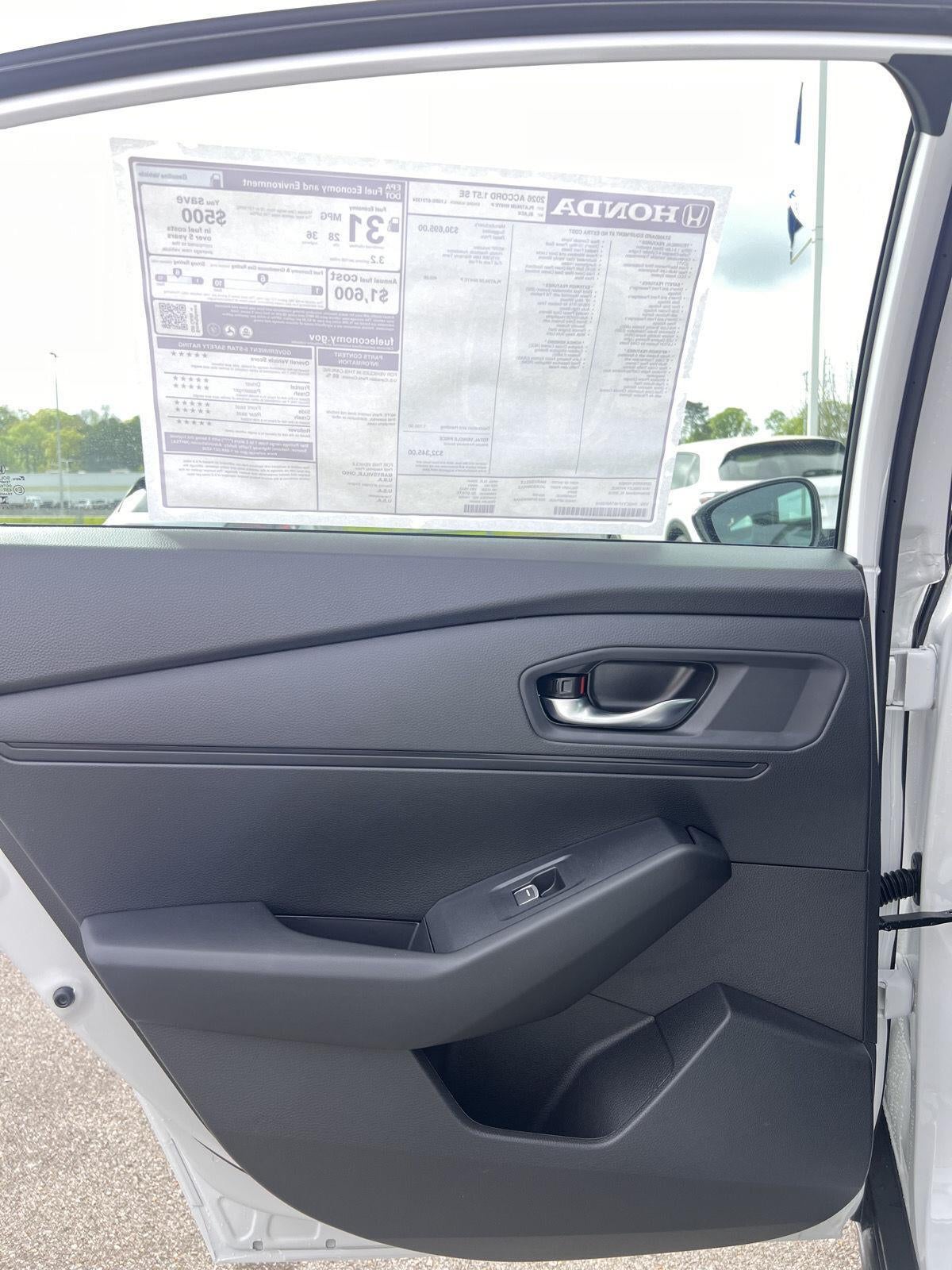 2026 Honda Accord Sedan SE