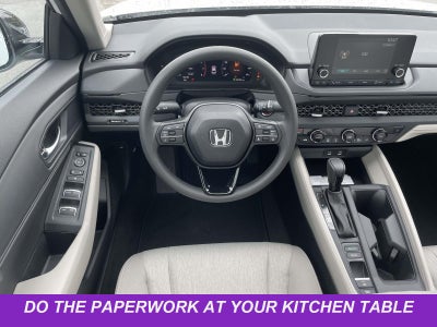 2025 Honda Accord Sedan SE