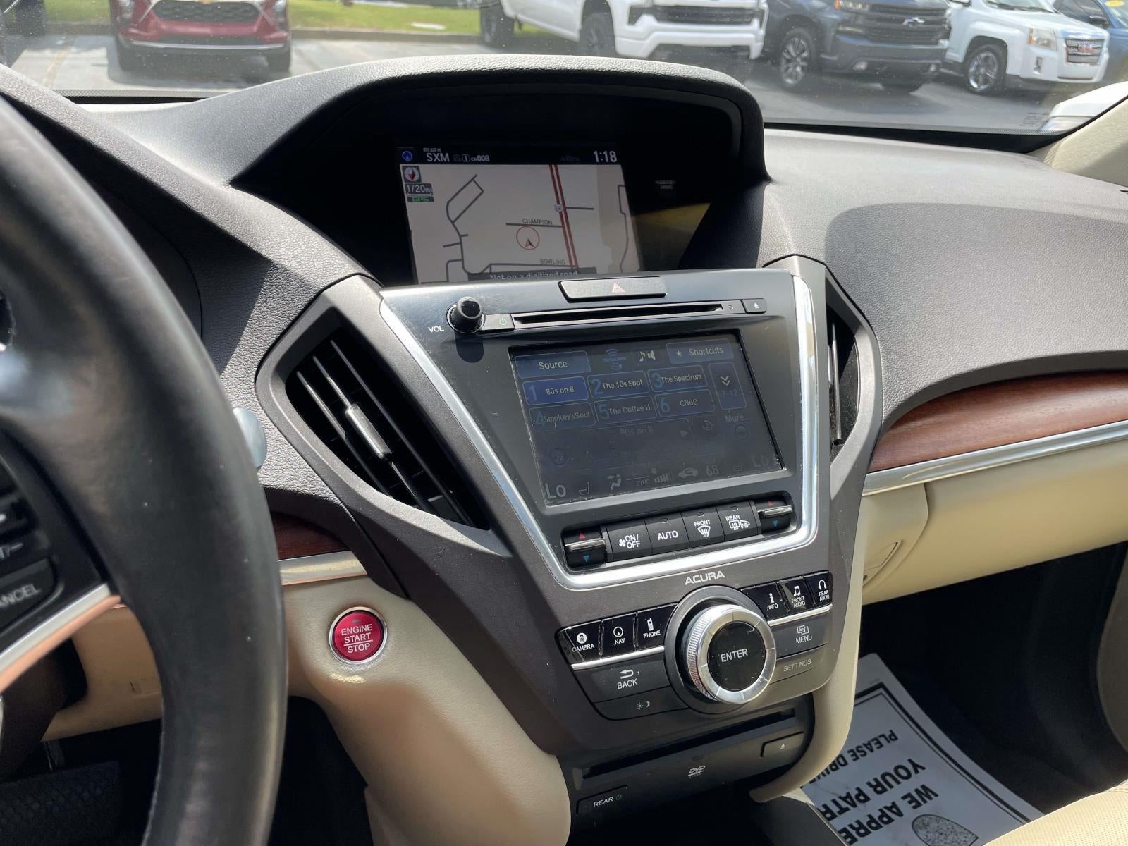 2017 Acura MDX w/Advance/Entertainment Pkg