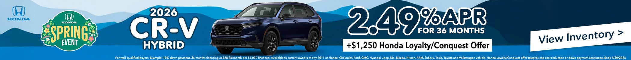 March2026 CR-v Hybrid