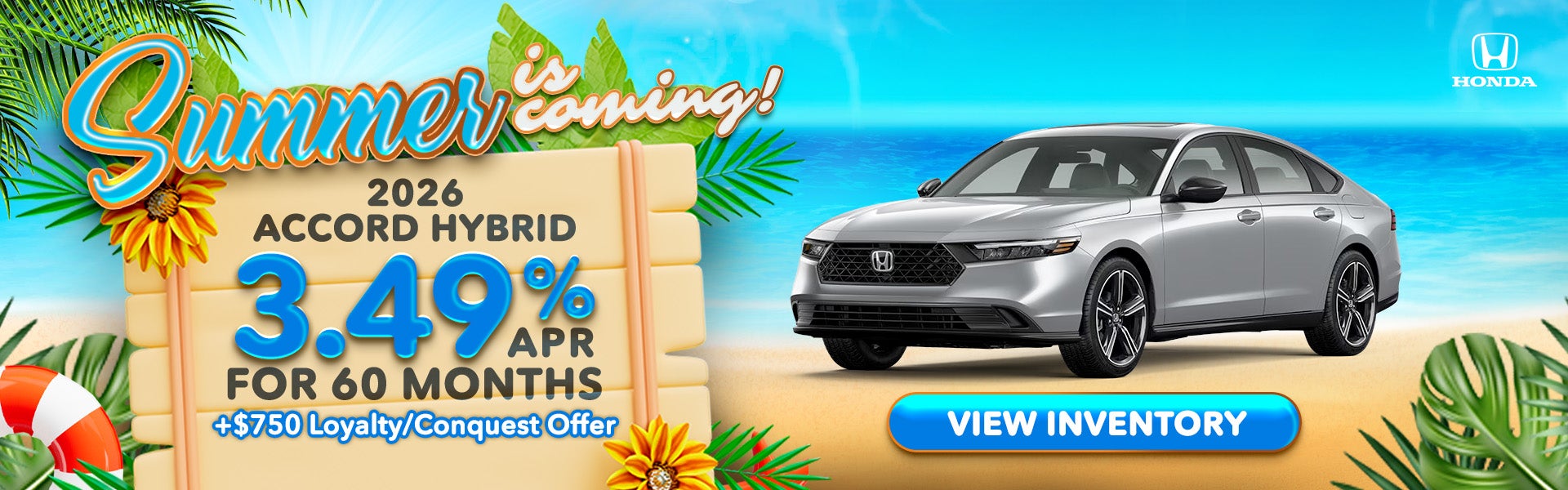 2026Accord Hybrid 3.49% for 60 months