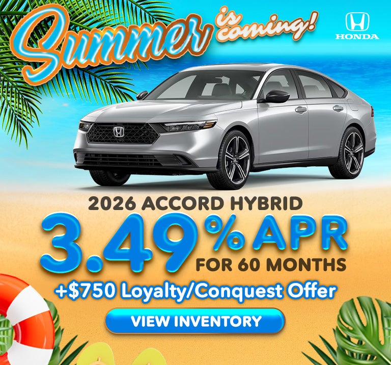 2026Accord Hybrid 3.49% for 60 months