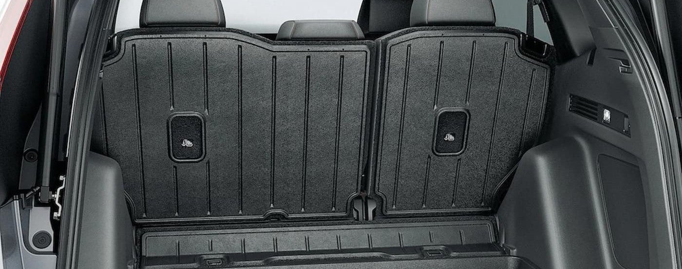 Rear cargo area in a 2026 Honda CR-V.