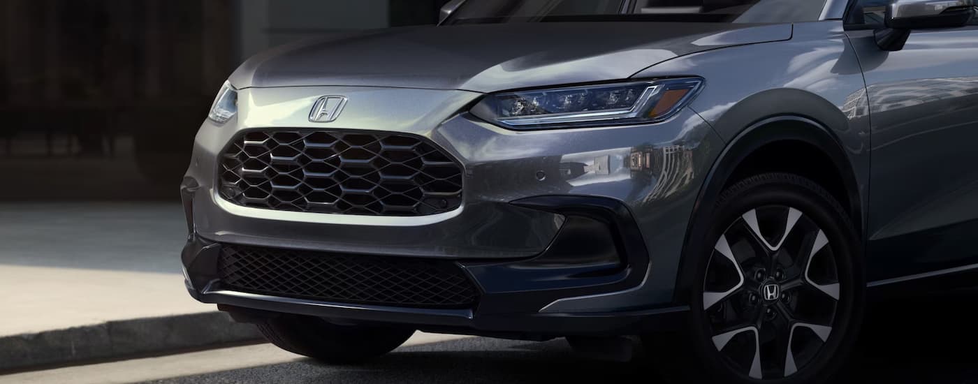 Front grille on a silver 2026 Honda HR-V